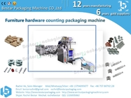 Bestar Furniture hardware counting packaging machine with 16 counting bowls