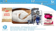 Sugar weighing packing machine with 14 heads weigher and TTO printer BSTV-450AZ